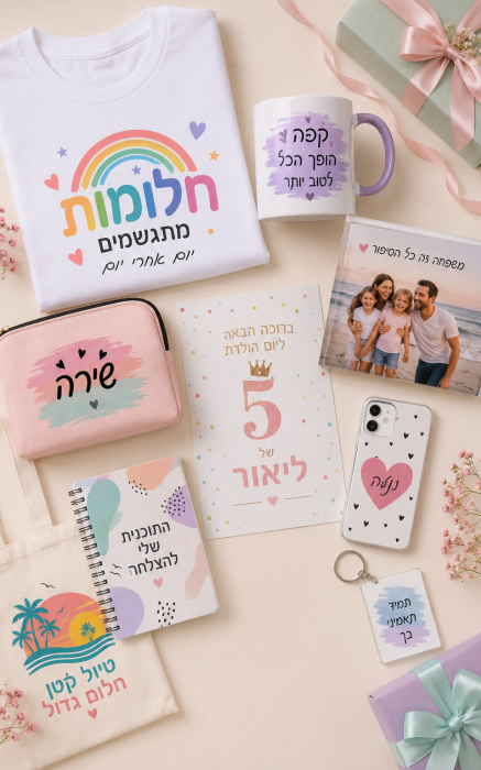 הדפסה על מוצרים הדפסה על מוצרים